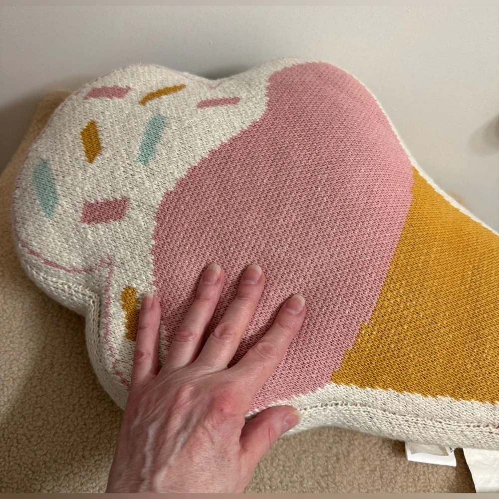 Lil Pixies Ice Cream Cone Pillow